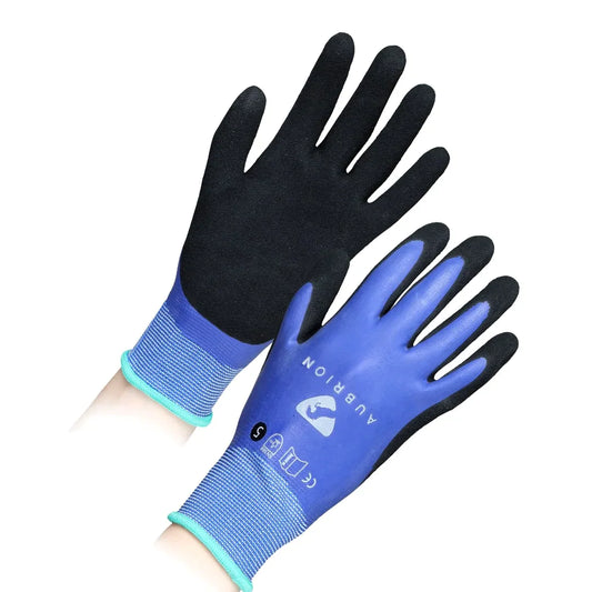 Shires Aubrion Work Gloves Blue