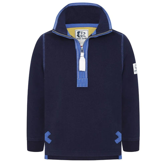 Lazy Jacks 1/4 Zip Sweatshirt Marine