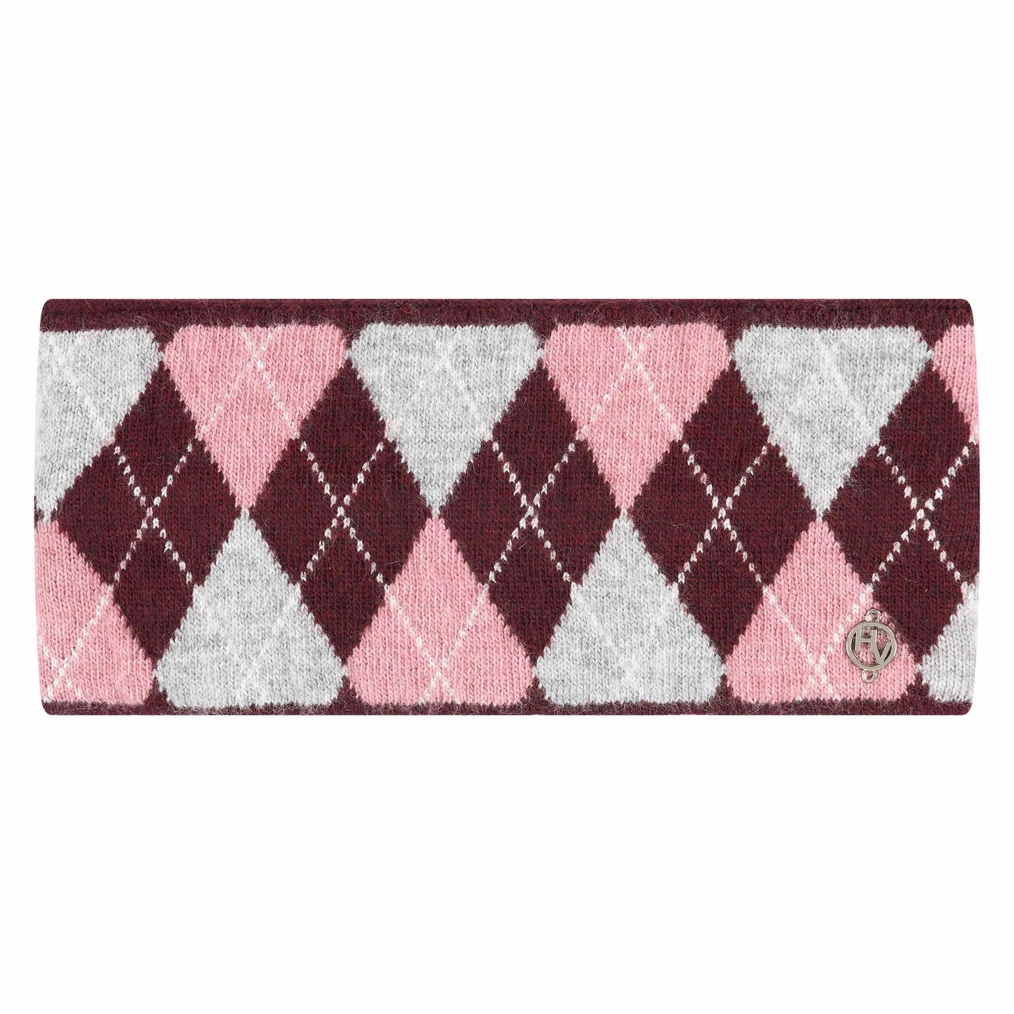 Hvp Hv Polo Argyle Dark Berry Headband