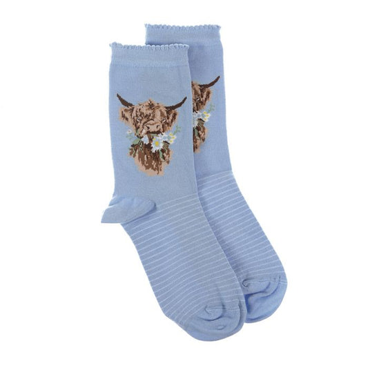 Wrendale Bamboo 'Daisy Coo' Socks