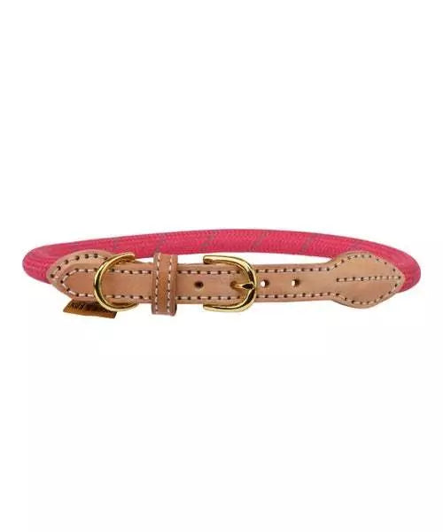 Shires Digby & Fox Pink Reflective Dog Collar