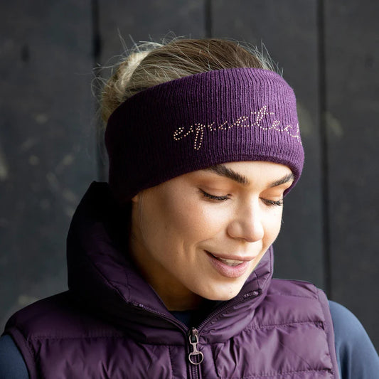 Equetech Signature Berry/Rose Knit Headband