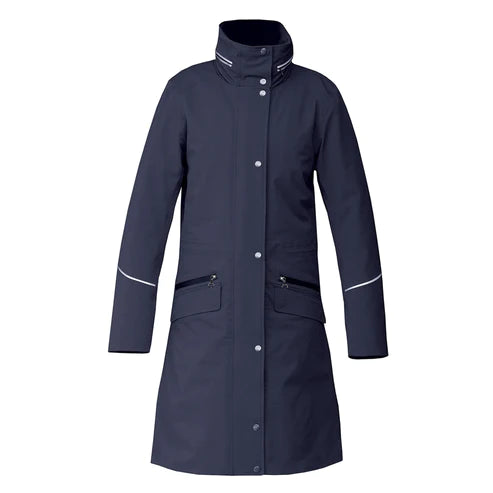 Equetech Utopia Navy Long Waterproof Riding Coat