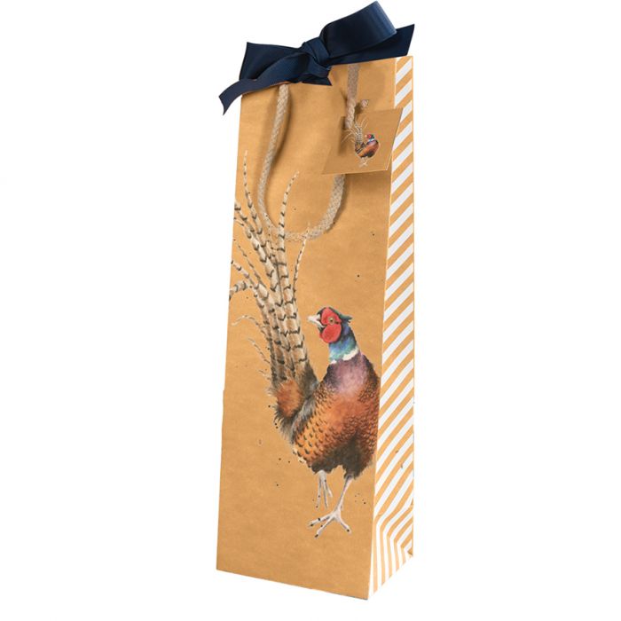 Wrendale 'Ready For My Close Up' Pheasant Bottle Bag