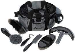 Rhinegold Complete Grooming Kit Grey/Black