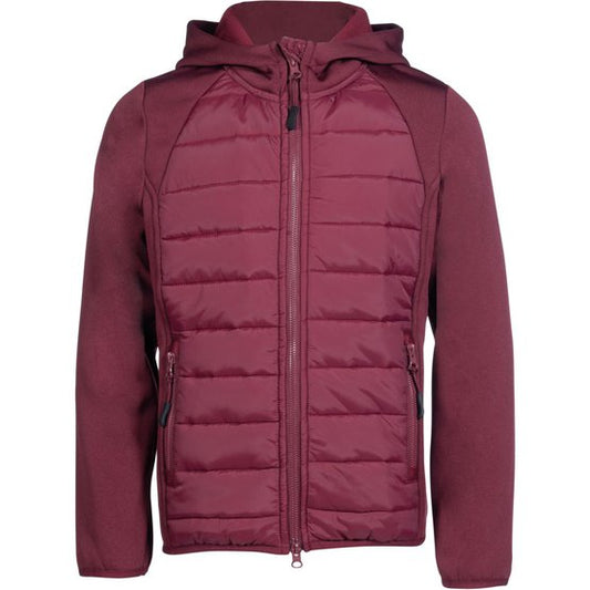 Hkm Wine Red Sweat Jacket