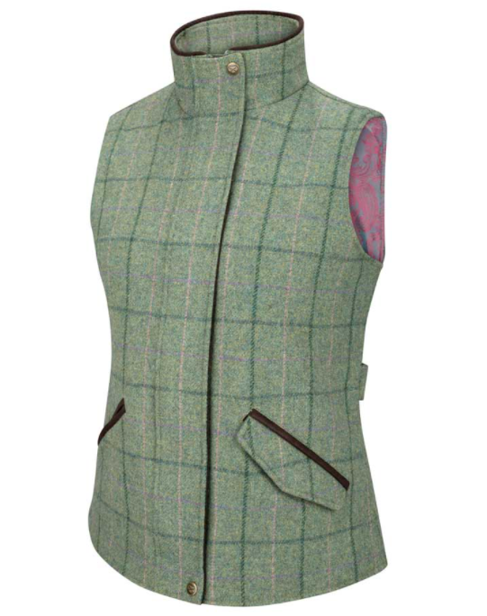 Hoggs Of Fife Roslin Ladies Tweed Waistcoat