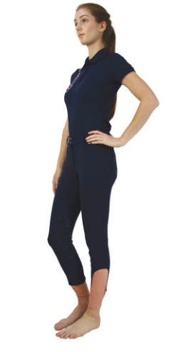 Hy Equstrian Bit And Stirrup Collection Breeches Navy.