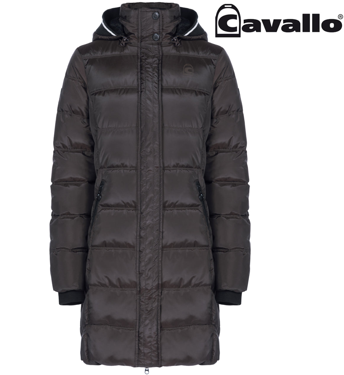 Cavallo Bessa Parker Style Coat Espresso