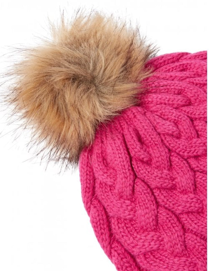 Joules 215450 Elana Hat Colour Ruby Pink One Size