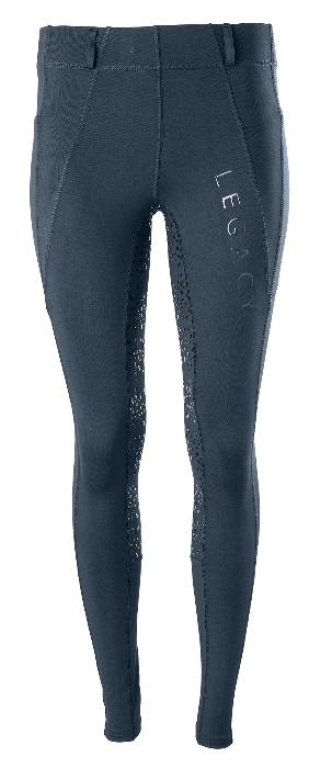 Ladies Legacy Riding Tights Navy Blue