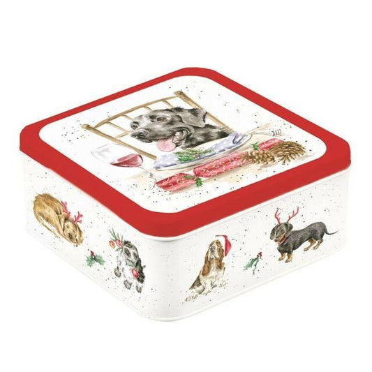 WRENDALE CHRISTMAS TIN- A DOG'S LIFE