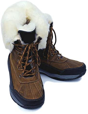 RHINEGOLD 803 RHINEGOLD ARCTIC BOOTS BROWN WITH FLEECE LINING