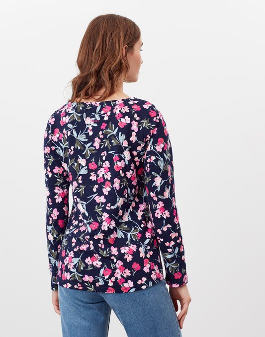 Joules Harbour Print Navy/floral