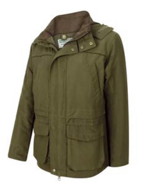 Hoggs Of Fife Kincraig W/p Field Coat Olive Green