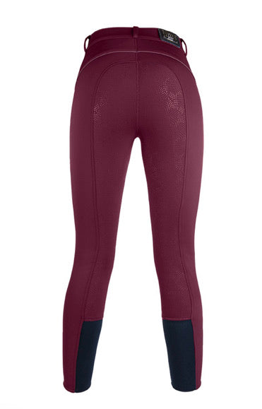 Hkm Softshell Riding Breeches Morello Silicon Full Seat