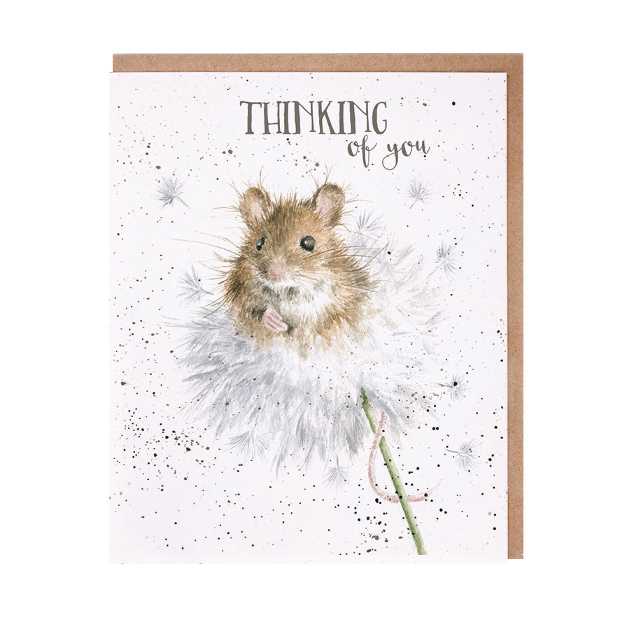 Wrendale "dandilion" "thinking Of You" Card