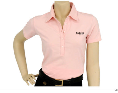 Rugged Daisy Polo Shirt Pink