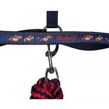 Thelwell Collection Head Collar And Lead Rope Colour Navy/red