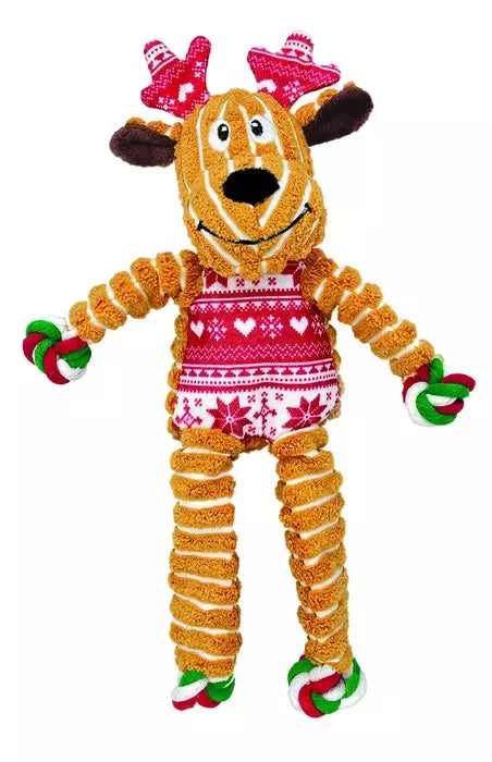 Kong Holiday Floppy Knots Reindeer