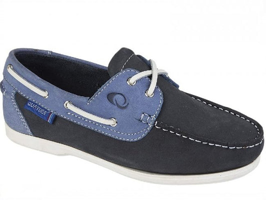 Quayside Bermuda Navy/Glacier Deck Shoe