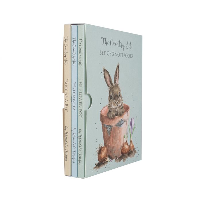 Wrendale Set Of 3 Notebooks - The Country Set