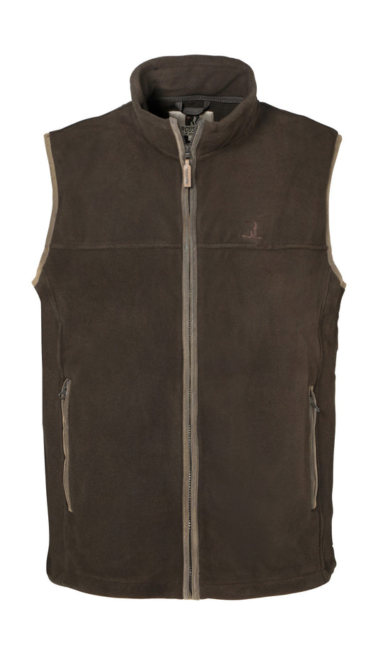 Percussion Fleece Gilet Khaki.