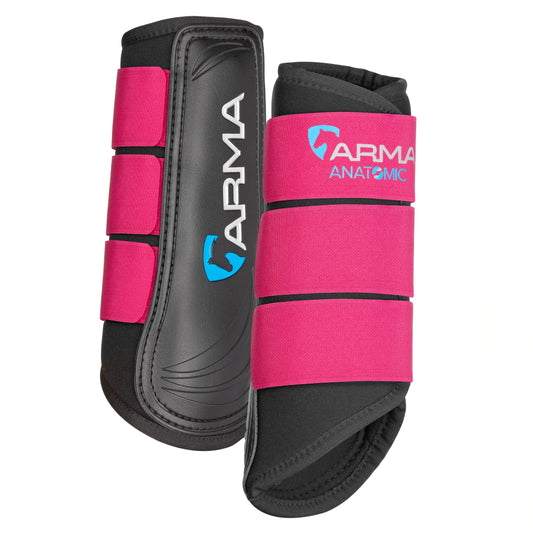 Shires Arma Neoprene Raspberry Brushing Boots