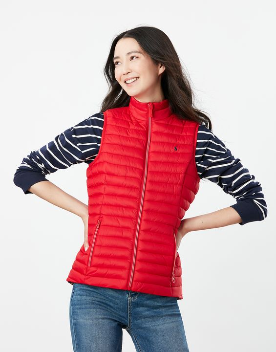 Joules Snug Gilet 214868 Red