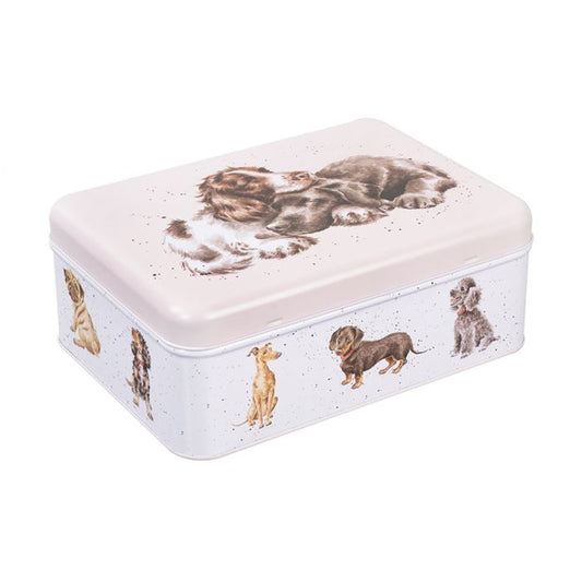 Wrendale ' A Dogs Life' Rectangular Tin