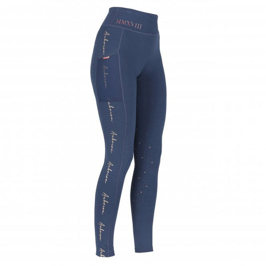 Shires Aubrion Navy Blue Young Rider Team Riding Tights