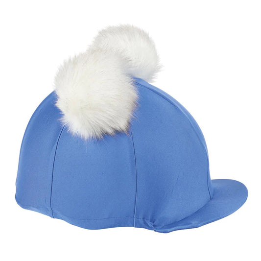 Shires Double Pom Pom Hat Silk