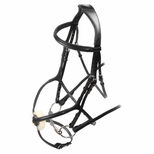 Shires Velociti Black Grackle Bridle