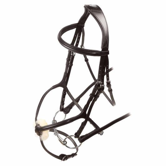 Shires Velociti Havana Grackle Bridle