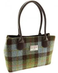 Harris Tweed 'cassley' Macleod Tartan Classic Handbag