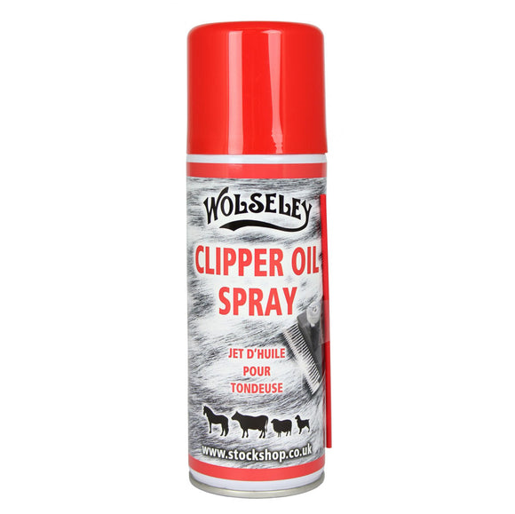 Wolseley Clipper Oil Spray 200ml Welly Wearers Country Store