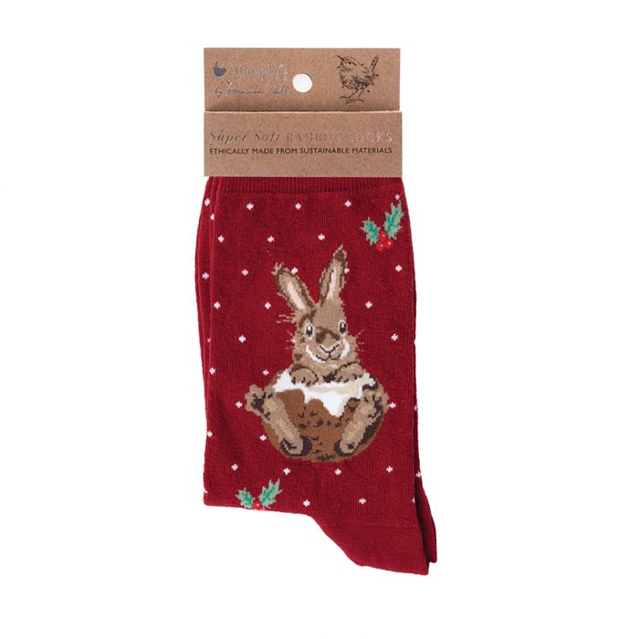 Wrendale ' Little Pudding Rabbit' Socks
